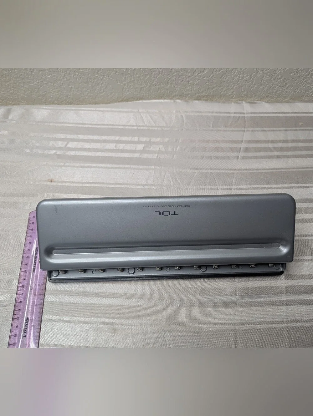 TUL Taking System Discbound Hole Punch, Silver - TUL Custom Note Organize The T